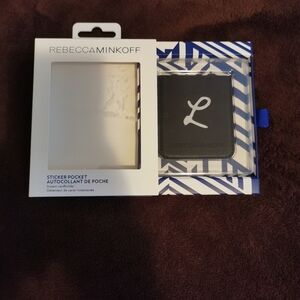 Rebecca  Minkoff sticker pocket, bnwt